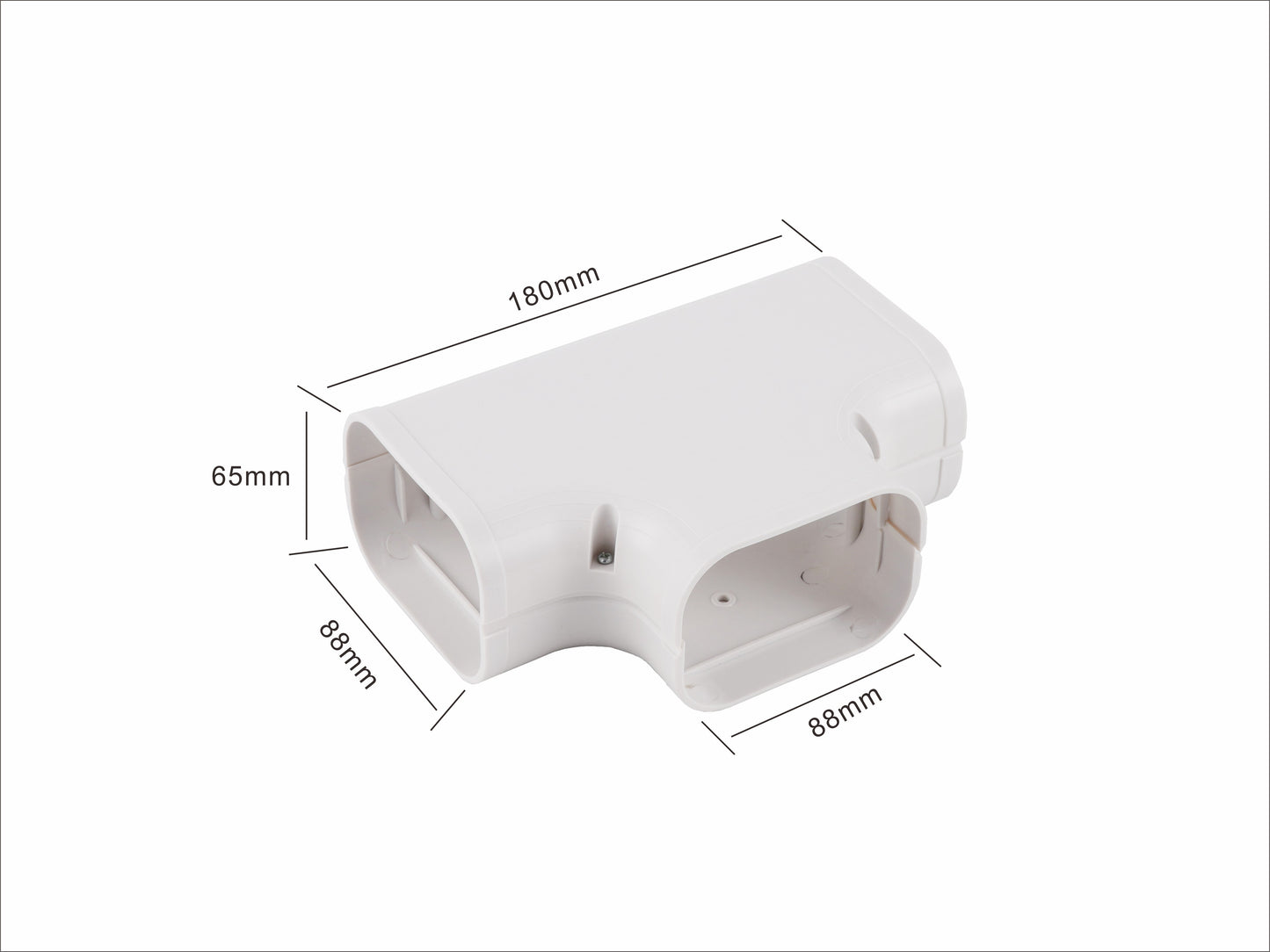 Ezyaire - Air Conditioning PVC Duct TEE JOINT