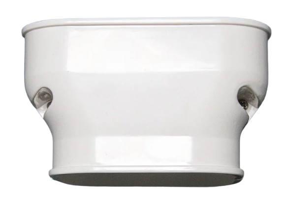 Ezyaire - PVC Duct Reducer | 100mm to 80mm