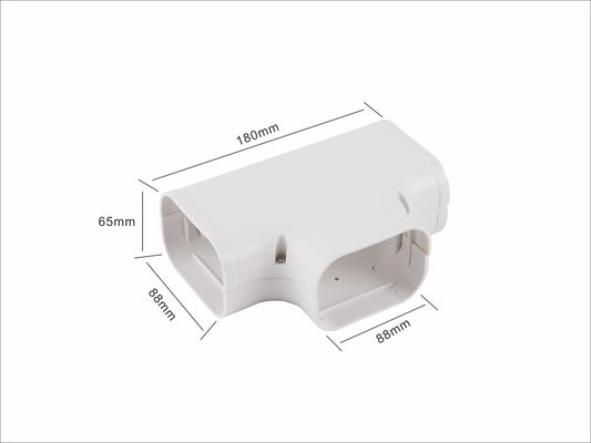 Ezyaire - Air Conditioning PVC Duct TEE JOINT